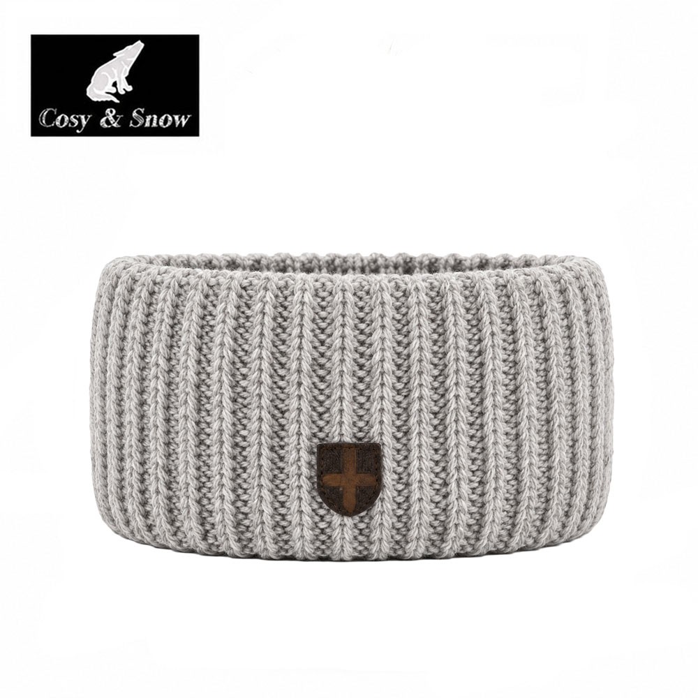 Bandeau COSY & SNOW Gris Chiné Unisexe
