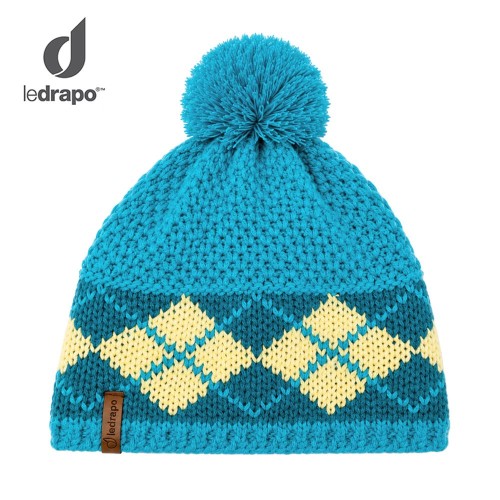 Bonnet LE DRAPO Burlington Bleu lagon Unisexe
