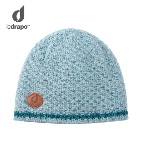 Bonnet LE DRAPO Appoline Bleu lagon Femme