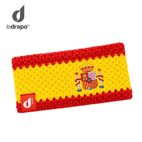 Bandeau LE DRAPO Espagne Rouge / Jaune Unisexe