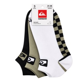 Socquettes QUIKSILVER Sneaker Vert/Noir/Blanc Junior