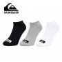 Chaussettes QUIKSILVER Quarter Noir/Gris/Blanc Junior