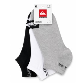 Chaussettes QUIKSILVER Quarter Noir/Gris/Blanc Junior
