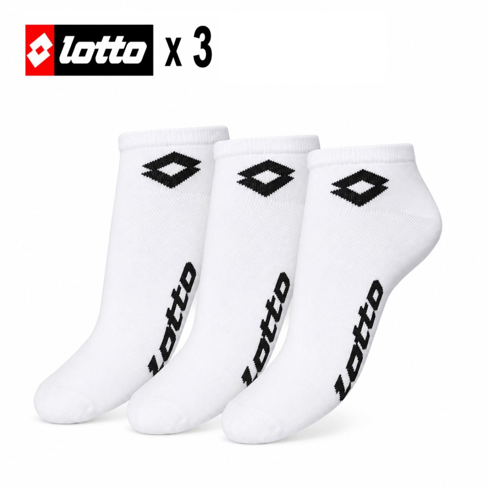 Socquette LOTTO Blanche Junior (x 3 paires)