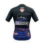 Maillot de Vélo BJÖRKA Annecy Noir/Violet Homme