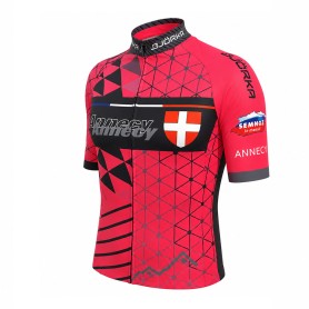 Maillot de vélo BJORKA Annecy Rose Femme