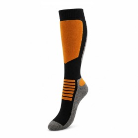 Chaussettes de ski Noir/orange