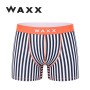 Boxer microfibre WAXX Lines Noir / Blanc Homme