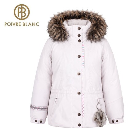 Veste de ski POIVRE BLANC W13-1002 BBGL/A Blanc BB Fille