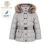 Doudoune POIVRE BLANC W13-1208 BBGL/A Argent BB Fille