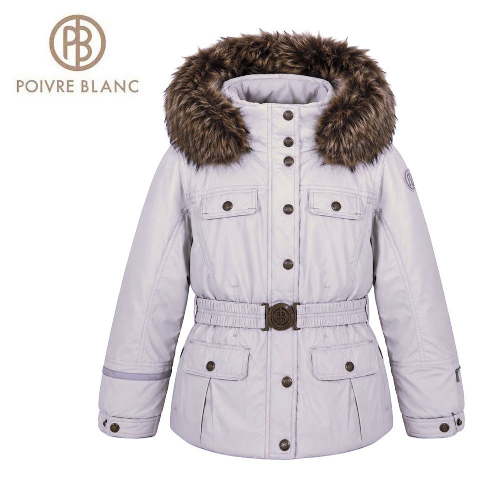 Veste de ski POIVRE BLANC Sacade Craie BB Filles