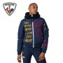 Doudoune ROSSIGNOL JCC Yety Fleecy Bomber Bleu Femme