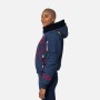 Doudoune ROSSIGNOL JCC Yety Fleecy Bomber Bleu Femme