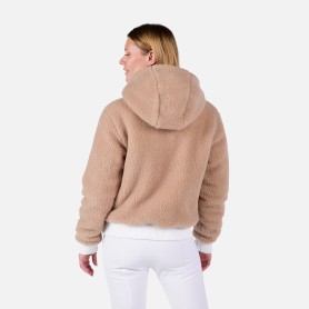Doudoune ROSSIGNOL JCC Yety Fleecy Bomber Blanc Femme