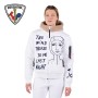 Doudoune ROSSIGNOL JCC Yety Fleecy Bomber Blanc Femme