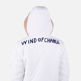 Doudoune ROSSIGNOL JCC Yety Fleecy Bomber Blanc Femme