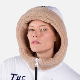 Doudoune ROSSIGNOL JCC Yety Fleecy Bomber Blanc Femme