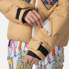 Doudoune de ski ROSSIGNOL JCC Lumy Down Bomber Beige Femme
