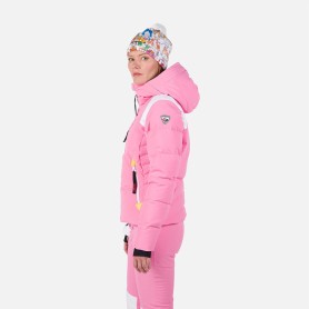 Doudoune de ski ROSSIGNOL JCC Pilot Down Rose Femme