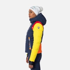 Doudoune de ski ROSSIGNOL JCC Pilot Down Bleu Femme