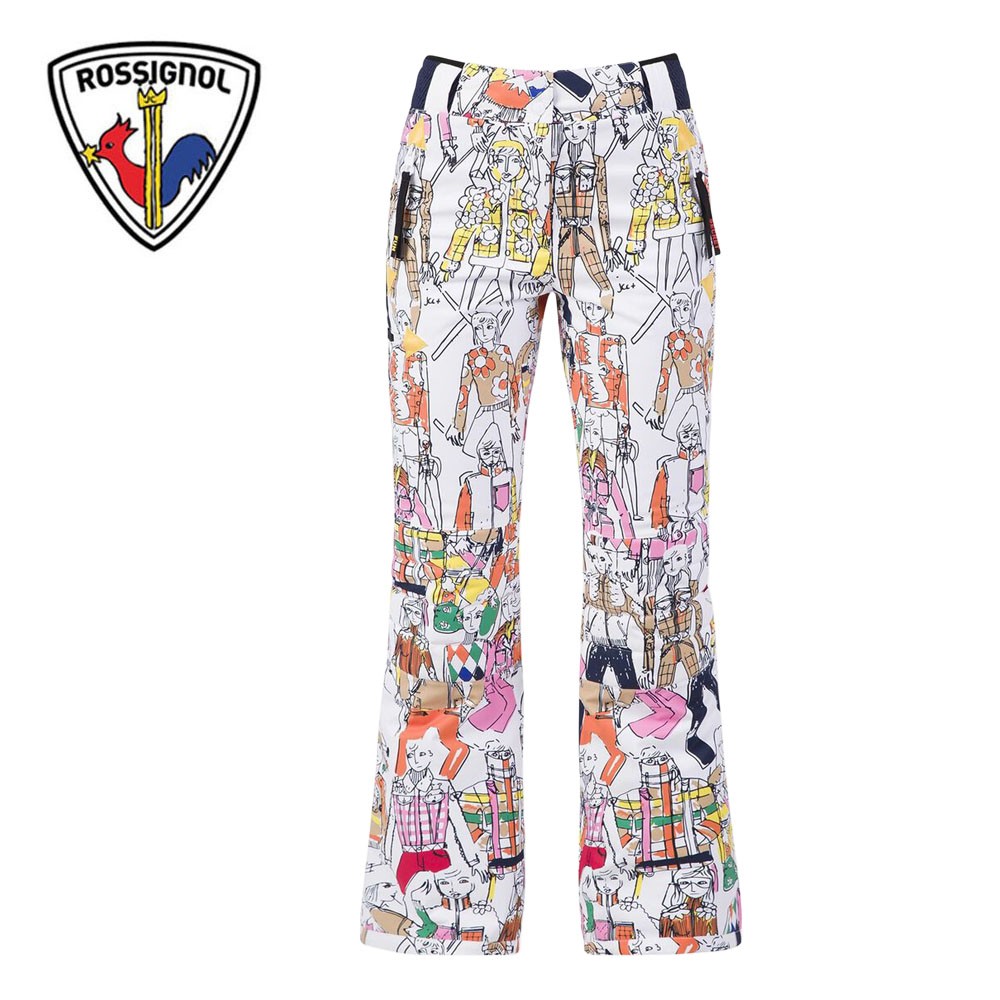 Pantalon de ski ROSSIGNOL JCC Pilot Stretch Multicolore Femme