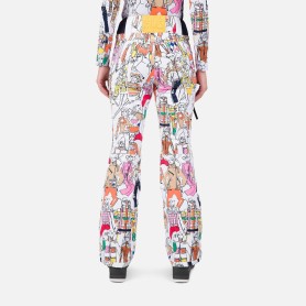 Pantalon de ski ROSSIGNOL JCC Pilot Stretch Multicolore Femme