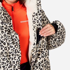 Doudoune ROSSIGNOL Aretu Allover Down Léopard Femme