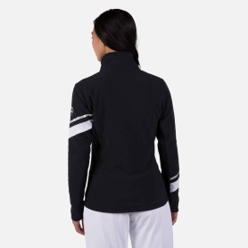 Veste polaire ROSSIGNOL Strawpile Fleece FZ Noir Femme