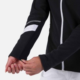 Veste polaire ROSSIGNOL Strawpile Fleece FZ Noir Femme