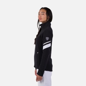 Veste polaire ROSSIGNOL Strawpile Fleece FZ Noir Femme