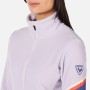Veste polaire ROSSIGNOL Strawpile Fleece FZ Lilas Femme