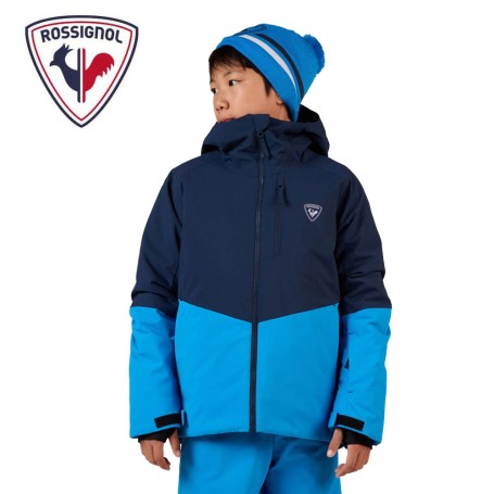Veste de ski ROSSIGNOL Wispile Bleu Junior