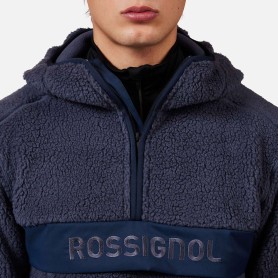 Anorak sherpa ROSSIGNOL Alltrack Bleu nuit Homme
