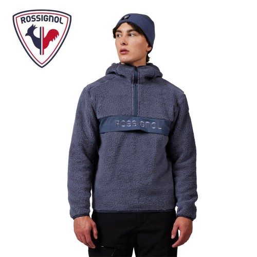 Anorak sherpa ROSSIGNOL Alltrack Bleu nuit Homme