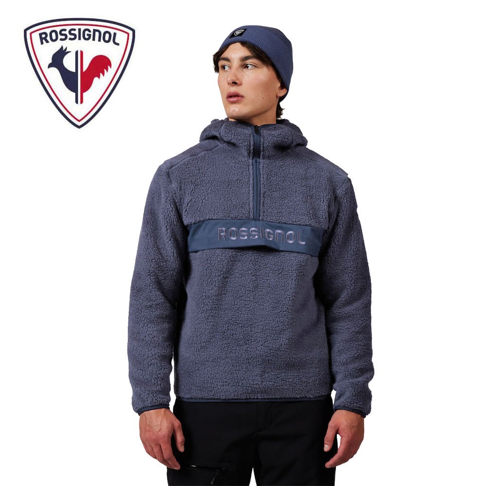 Anorak sherpa ROSSIGNOL Alltrack Bleu nuit Homme