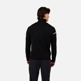 Pull ROSSIGNOL Odysseus Hz Merino Noir Homme