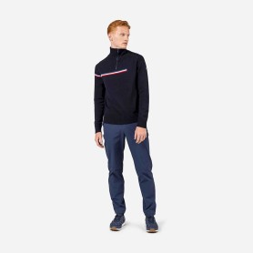 Pull ROSSIGNOL Odysseus Hz Merino Bleu marine Homme