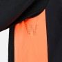 Veste zippée WATTS XPowder Noir/Orange fluo Homme