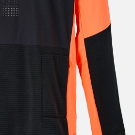 Veste zippée WATTS XPowder Noir/Orange fluo Homme