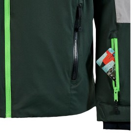 Veste de ski WATTS X Blow Vert/Vert délavé Homme
