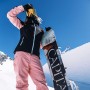 Veste de ski WATTS X Ices Noir/Rose Femme