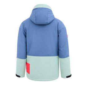 Parka de ski WATTS X Wire Bleu/Vert Femme