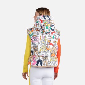 Doudoune sans manches ROSSIGNOL JCC Diamond Multicolore Femme