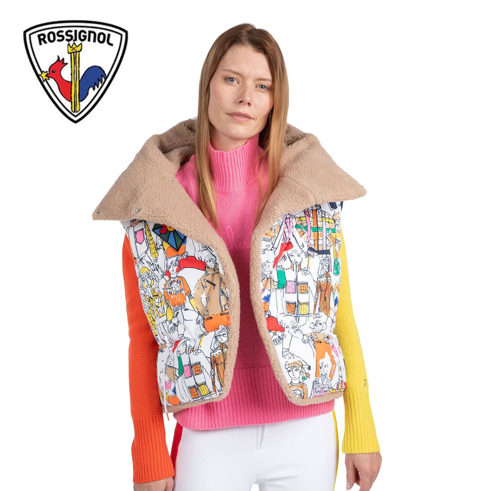 Doudoune sans manches ROSSIGNOL JCC Diamond Multicolore Femme