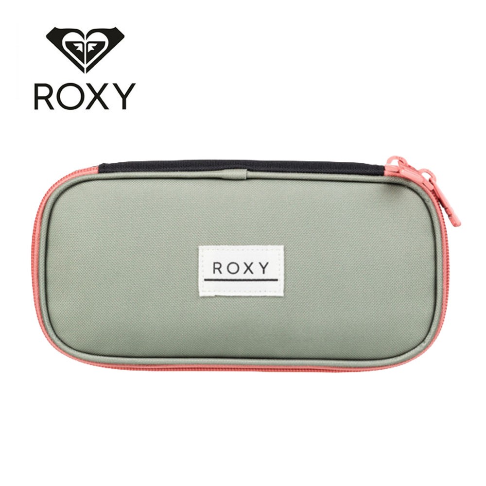 Trousse Scolaire ROXY Take me Away Kaki/Noir
