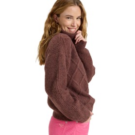 Pull ROXY Picture Moment Prune Femme