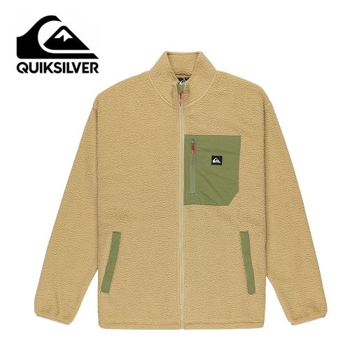 Veste polaire QUIKSILVER Clean Coast FZ Beige Homme