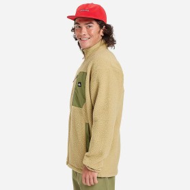 Veste polaire QUIKSILVER Clean Coast FZ Beige Homme