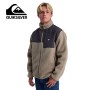 Veste polaire QUIKSILVER Shallow Water FZ Marron Homme