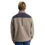 Veste polaire QUIKSILVER Shallow Water FZ Marron Homme